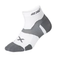 2XU Vectr Cushion Quarter Crew Socks White XL