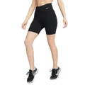 Nike One Womens Leak Protection Period Bike Shorts Black M