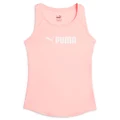 Puma Girls Fit Layered Tank Pink L