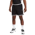 Nike Mens Dri-FIT DNA 6-inch Basketball Shorts Black/White XL