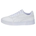 Puma Carina 2.0 GS Kids Casual Shoes White/Silver US 7