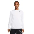 Nike Mens Dri-FIT Legend Long Sleeve Tee White 3XL