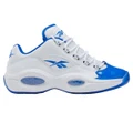 Reebok Question Low 'Blue Patent' Basketball Shoes White/Blue US Mens 6 / Womens 7.5