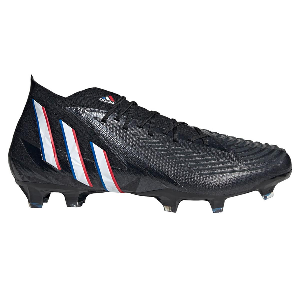 adidas Predator Edge .1 Football Boots Black/White US Mens 8.5 / Womens 9.5