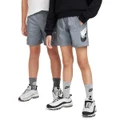 Nike Kids Sportswear Woven Shorts Grey S