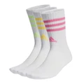 adidas 3-Stripes Cushioned Crew Socks Multi L