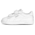 Puma Smash 3.0 Toddlers Shoes White/Grey US 4