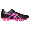 Asics Lethal Flash IT 2 Football Boots Black/Pink US Mens 14 / Womens 15.5