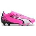 Puma Ultra Match Football Boots Pink US Mens 7.5 / Womens 9