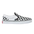 Vans Classic Checkerboard Slip-On Toddlers Shoes Black/White US 4