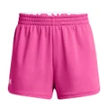 Under Armour Girls Play Up Shorts Pink XL