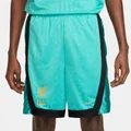 Nike Mens LeBron James Liverpool FC DNA Shorts Green XL