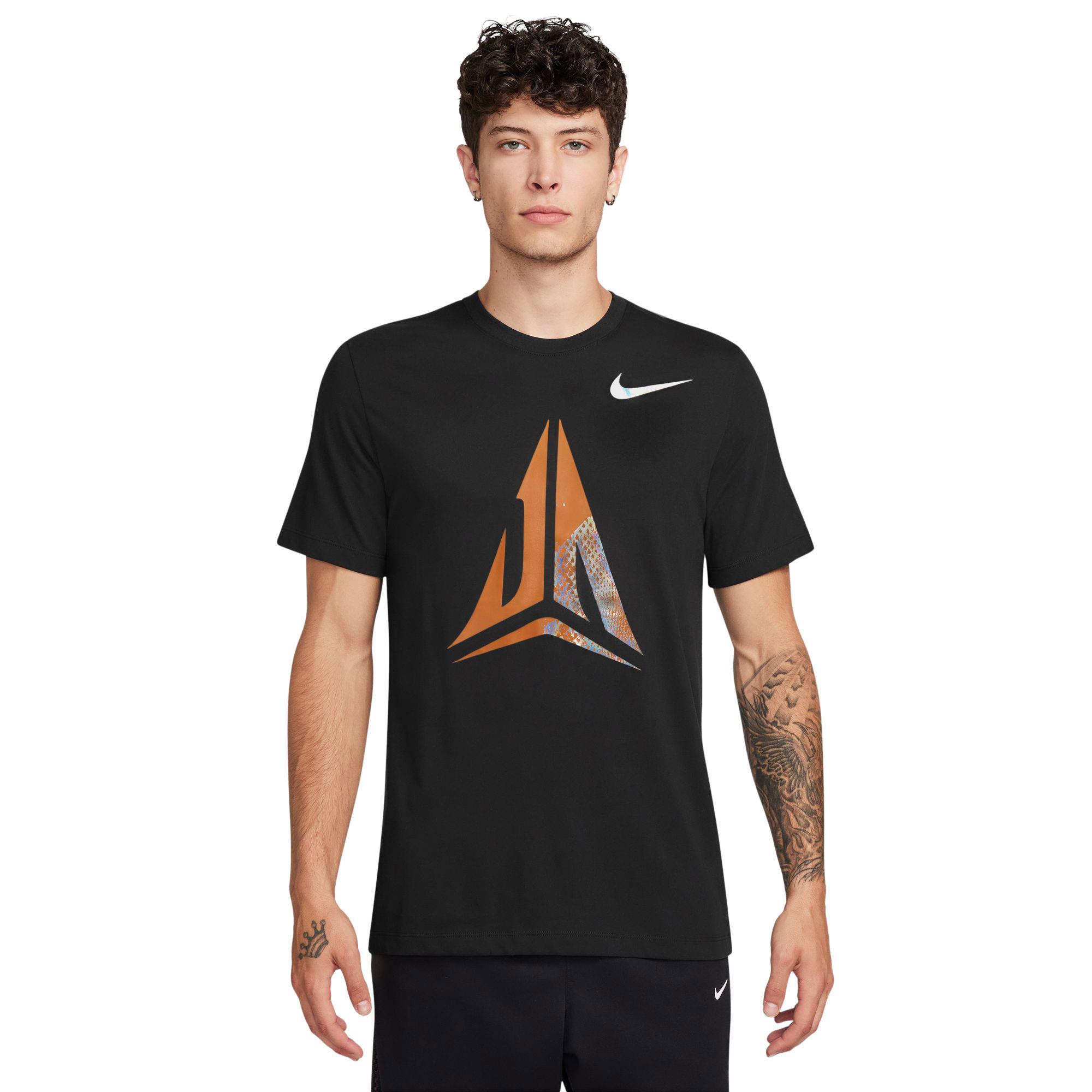 Nike Mens Ja Morant Dri-FIT Basketball Tee Black L