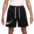 Nike Mens Kevin Durant Dri-FIT Standard Issue Reversible Basketball Shorts Black M