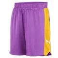 Puma Kids Shot Blocker Basketball Shorts Purple/Yellow XS