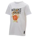 Puma Kids Excellence Basketball Tee White XS