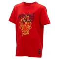 Puma Kids Excellence Basketball Tee Red XS