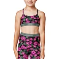 Running Bare Kids Say My Name Sports Bra Floral Print 6