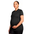 Nike One Womens Maternity Tee Black M
