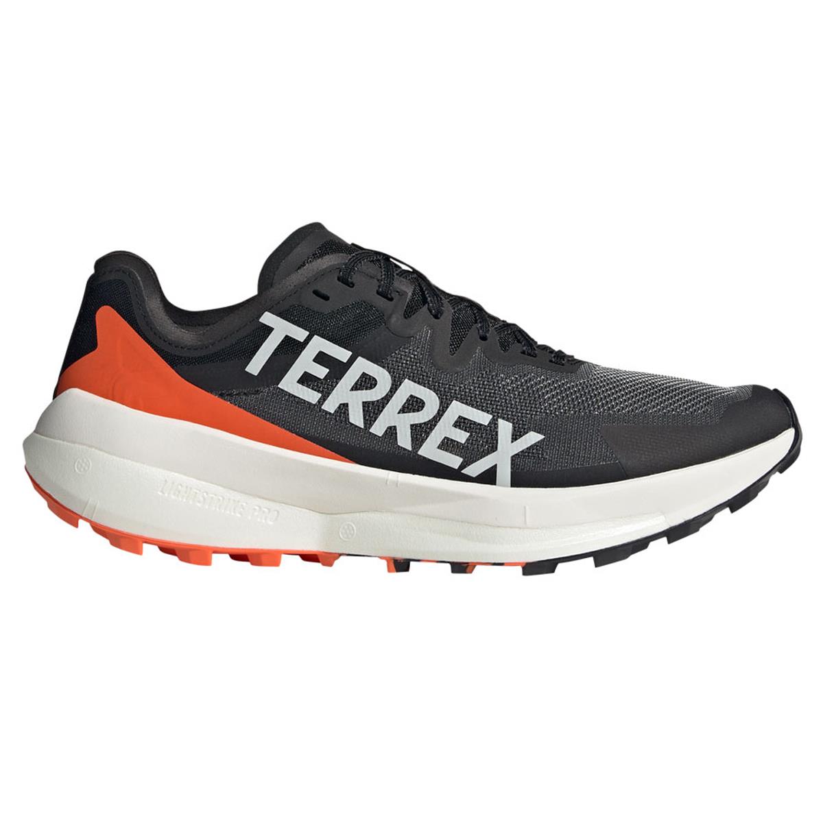 Adidas Terrex Agravic Speed Trail Running Shoes Black/Orange US 11