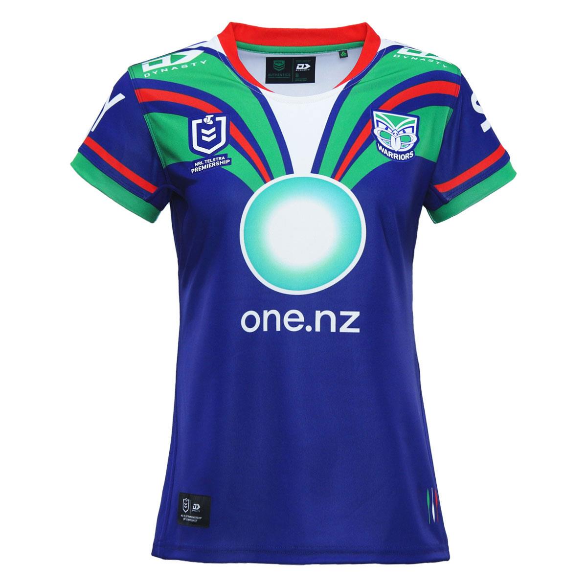 New Zealand Warriors 2024 Womens Home Jersey Blue 8