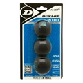 Dunlop Blue 3 Pack Squash Balls