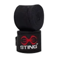 Sting Elasticised Hand Wraps 450cm Black