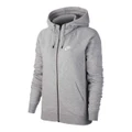 Nike Womens Sportswear Essentials Full Zip Hoodie Grey XS
