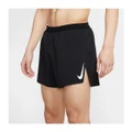 Nike Mens AeroSwift 4 Inch Running Shorts Black XL