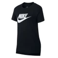 Nike Girls Sportswear Futura Tee Black XS