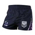 Melbourne Storm Mens Home Supporter Shorts Navy XL