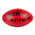 Sherrin Match AFL Ball Red 5