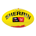 Sherrin AFLW Replica Training Ball Yellow 4