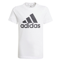 adidas Boys Big Logo Tee White/Black 14 14