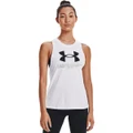 Under Armour Womens Graphic Muscle Tank White XS