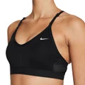 Nike Womens Dri-FIT Indy Padded Sports Bra Black L