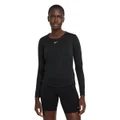 Nike One Womens Dri-FIT Standard Top Black L