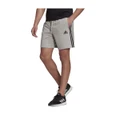 adidas Mens Essentials 3-Stripes French Terry Shorts Grey L
