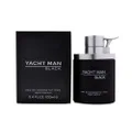 Yacht Man Black for Men Eau de Toilette Spray 3.4 oz