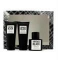 Kenneth Cole Vintage Black for Men 4 Piece Set Includes : 3.4 oz Eau de Toilette Spray + 3.4 oz After Shave Balm + 2.6 oz Deodorant Stick + MINI