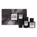 Kenneth Cole Vintage Black for Men Set Includes : Eau de Toilette Spray 3.4 oz + After Shave Balm 3.4 oz + Deodorant Stick 2.6 oz + Eau de Toilette Spray 0.5 oz
