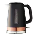 Russell Hobbs 1.7 Litre Brooklyn Kettle - Black with Copper Details