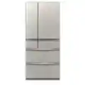 Mistubishi Electric 700 Litre Multi-Drawer Glass Refrigerator - Argent Silver