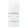 Mistubishi Electric 700 Litre Multi-Drawer Glass Refrigerator - White