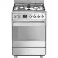 Smeg Classic 60cm Dual Fuel Freestanding Cooker - Stainless Steel