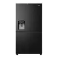 Hisense 632 Litre Side by Side Refrigerator - Black