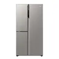 Haier 3 Door Refrigerator Freezer - Stainless Steel