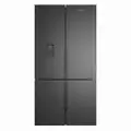 Westinghouse 564 Litre Quad Door Refrigerator with Water Tank - Matte Charcoal Black