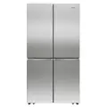 Hisense 609 Litre French Door Refrigerator - Stainless Steel