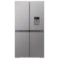 Haier 623 Litre Quad Door Refrigerator with Ice and Water Dispenser - Stainless Steel
